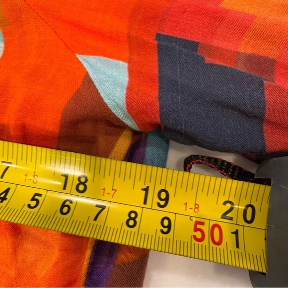 Desigual Women’s Camelia blouse Sz M button down roll tab sleeve - Picture 8 of 12